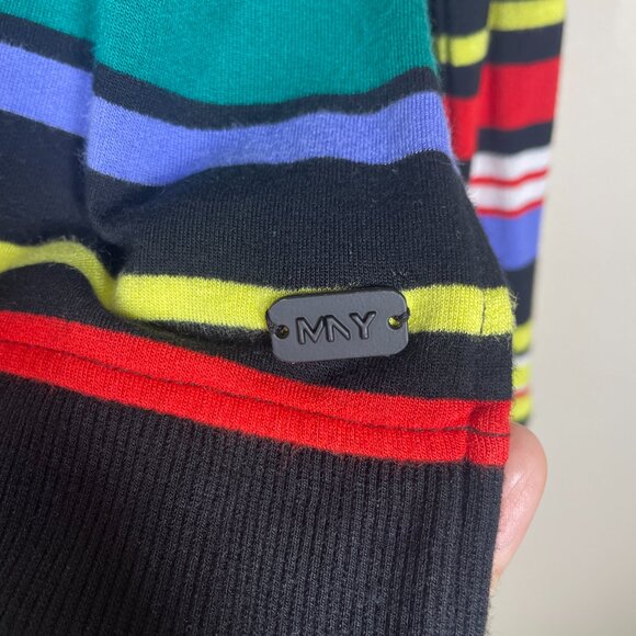 Marc New York Performance Women's Stripe Colorful Tunic Top XL! - Picture 2 of 4